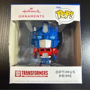 Hallmark Funko Pop Transformers Optimus Prime Ornament